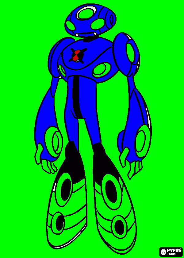 Ultimate Echo Echo coloring page