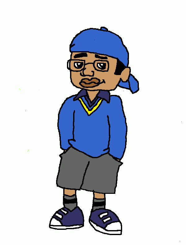 Vale from Bro Town coloring page