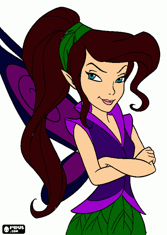 vidia coloring page