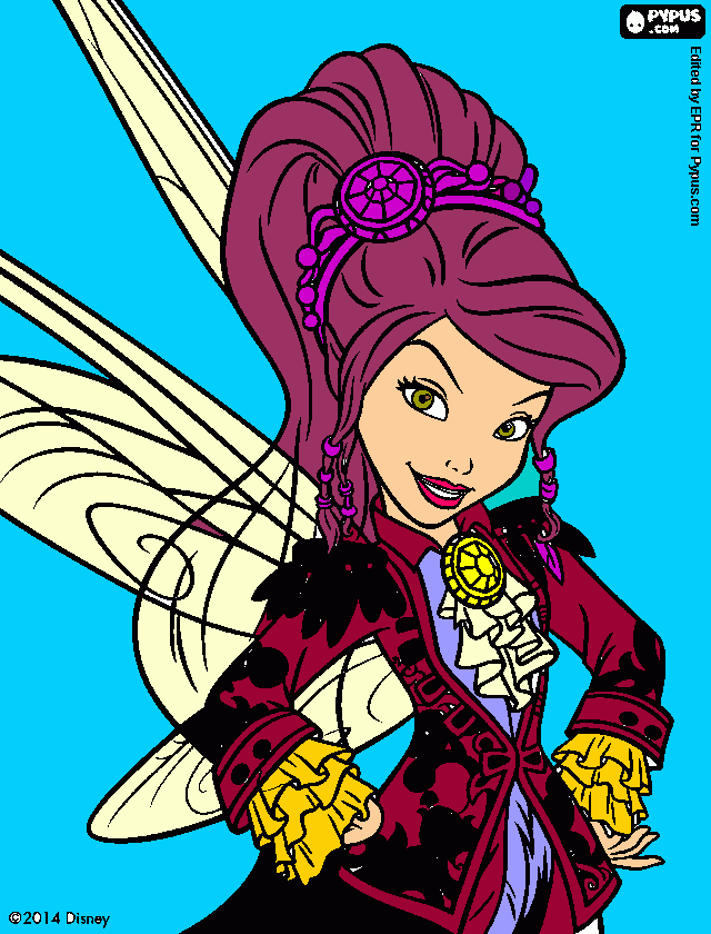 Vidia coloring page