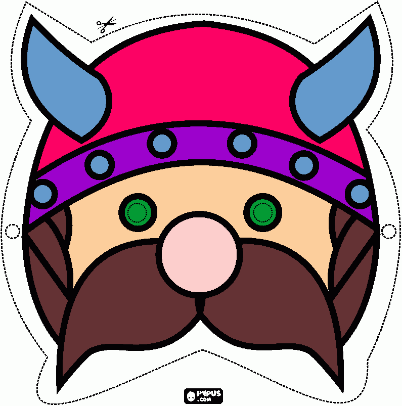 Viking Attire coloring page