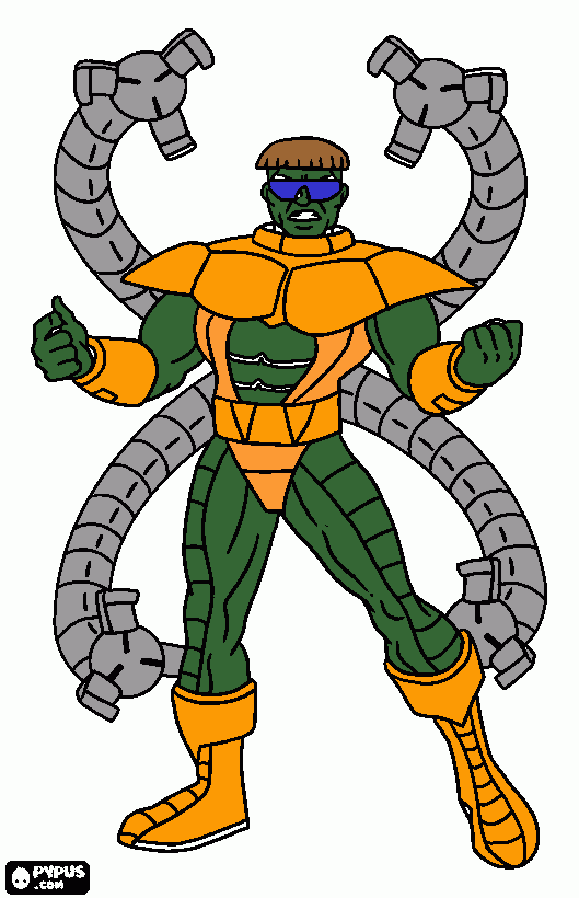 villain coloring page