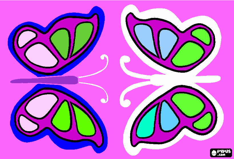 viltes piešinis coloring page