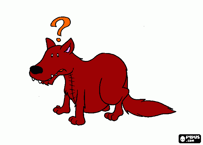 vuk coloring page