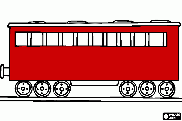 wagon train coloring page