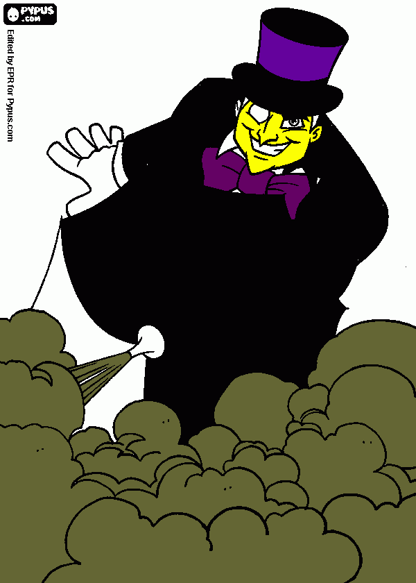 Wank...wank....wank.. coloring page