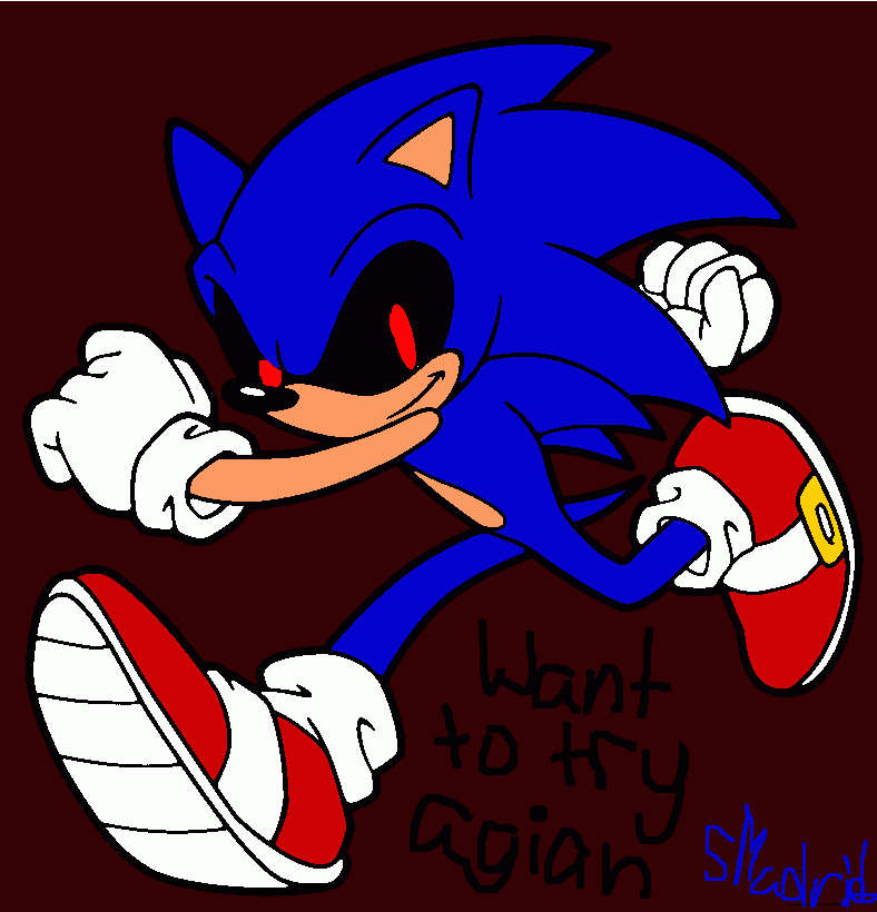 whant to try agian coloring page