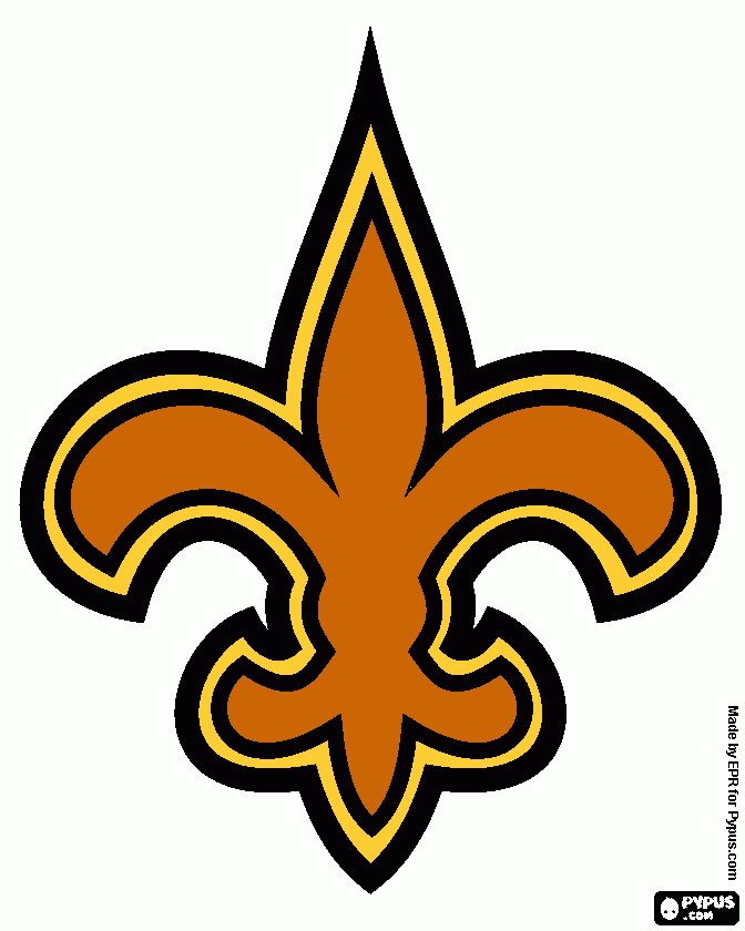 Who Dat? coloring page