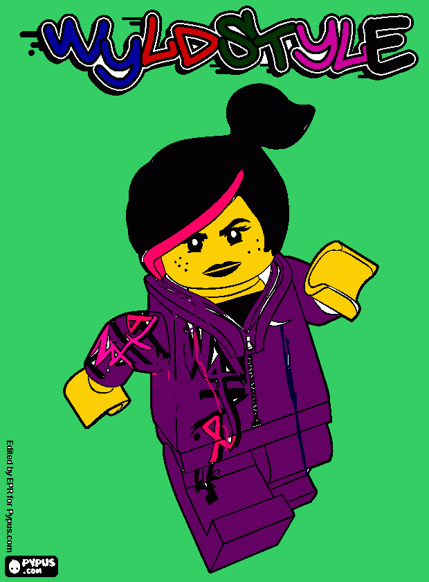 wildstyle coloring page