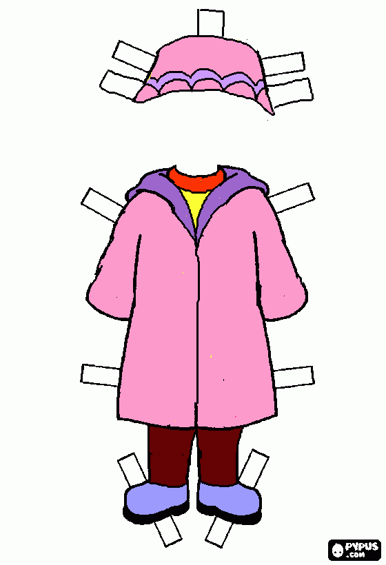 Windbreaker_girl coloring page