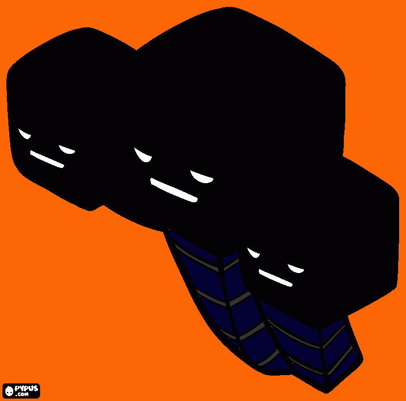 Wither coloring page