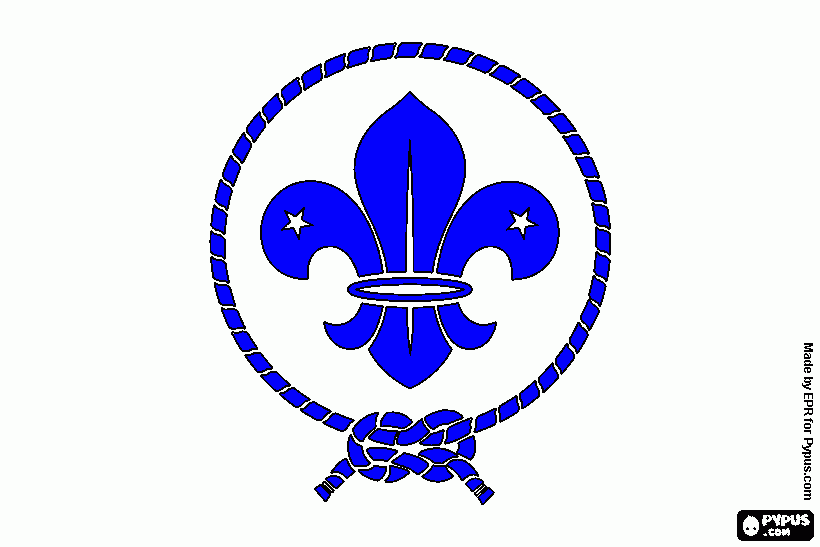 world badge coloring page