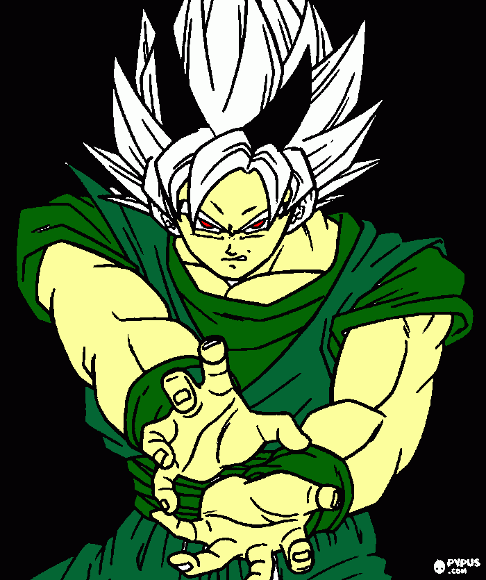 Xicor with black back ground coloring page