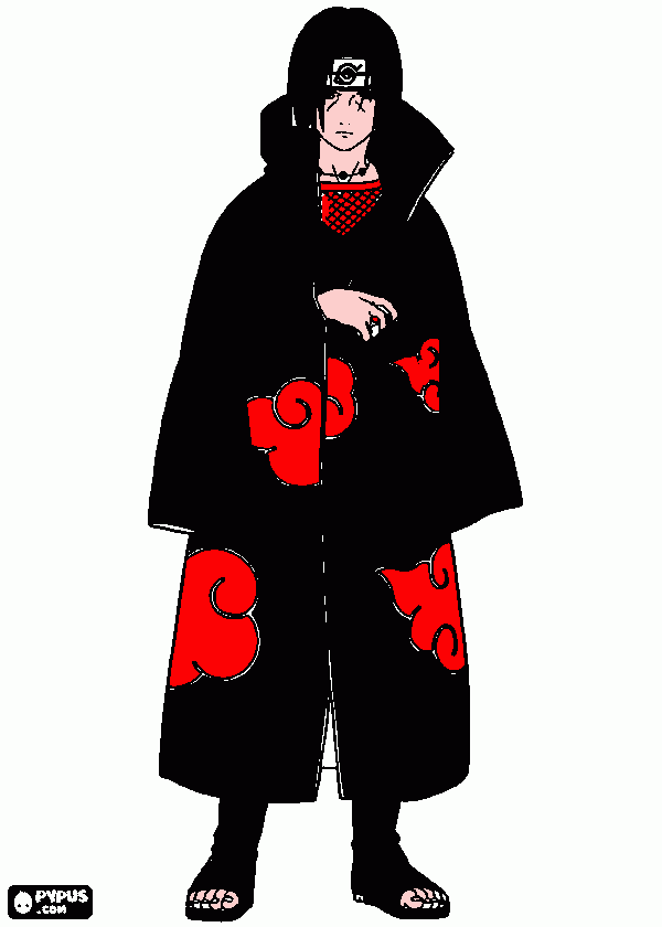 YOUR FAV NARUTO coloring page
