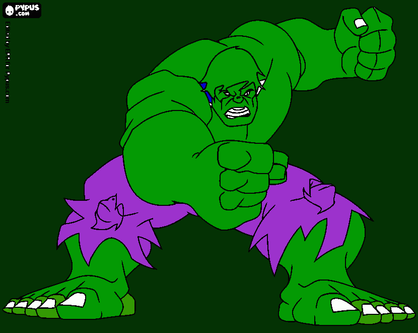 Your favorite superhero\villan coloring page