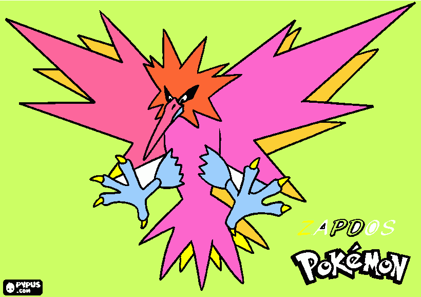 Zapedoz coloring page
