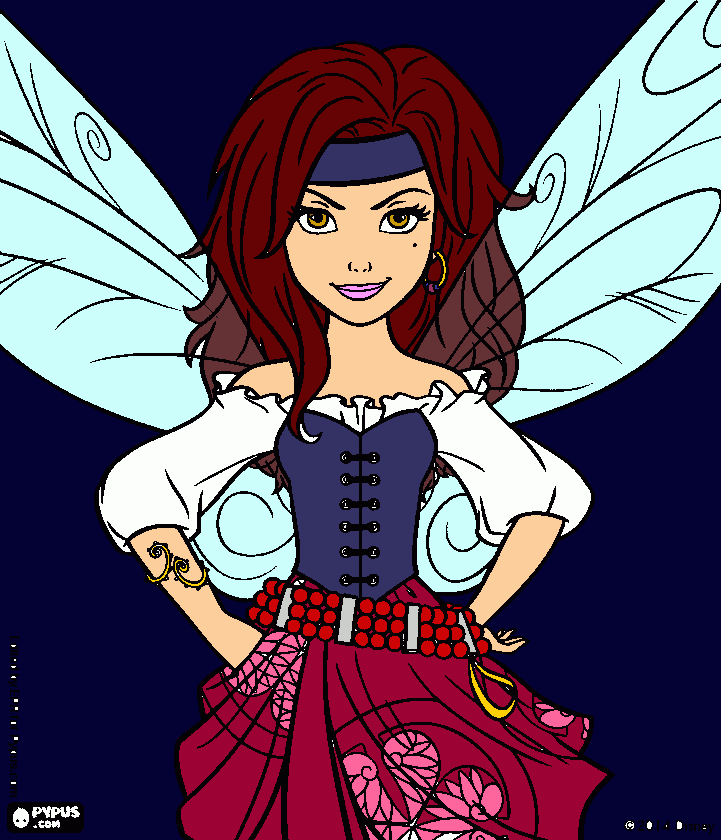 Zarina coloring page