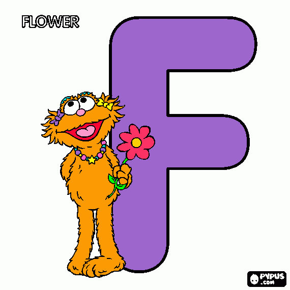 Zoe F coloring page