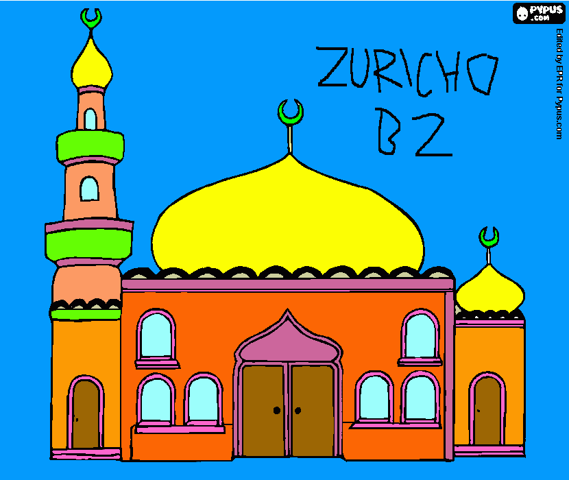 Zuricho B2 coloring page