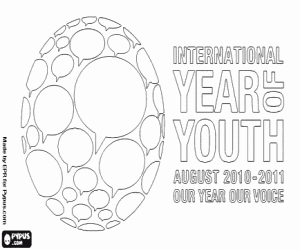 2010, the year of the youth coloring page