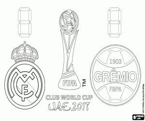 2017 FIFA Club World Cup final coloring page