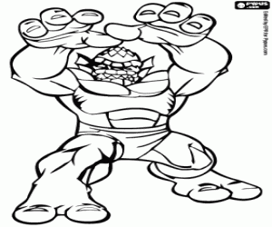 Abomination, Super Hero Squad coloring page