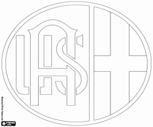 Alessandria Calcio emblem coloring page