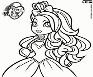 Apple White, Ever Afer High coloring page