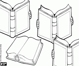 On April 23, the day of the book coloring page