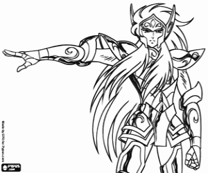 Aquarius Camus coloring page