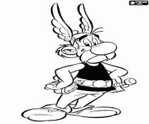 Asterix the Gaul coloring page
