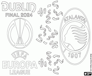 Atalanta, Europa League 2023-2024 coloring page