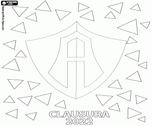 Atlas FC, Clausura 2022 champion coloring page