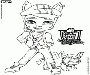 Baby Clawd coloring page