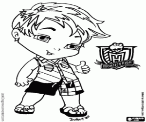 Baby Jackson Jekyll coloring page