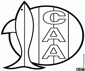 Badge of CA Aldosivi coloring page