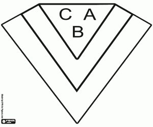 Badge of CA Brown de Adrogué coloring page