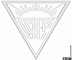 Badge of Estoril Praia coloring page
