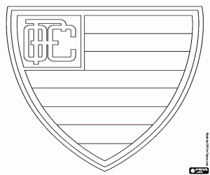 Badge of Oeste FC coloring page