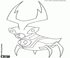 Ball Weevil, Ben 10 Omniverse coloring page