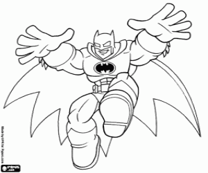 Batman, Super Friends coloring page