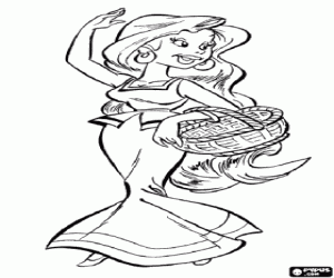 The beautiful Panacea coloring page