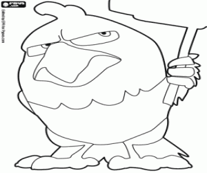 Belzoni, Sara's parrot coloring page