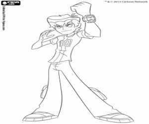 Ben 10 Omniverse coloring page