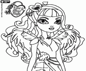 C. A. Cupid, a Rebel student coloring page