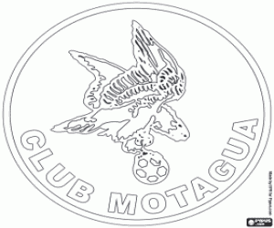 CD Motagua emblem coloring page