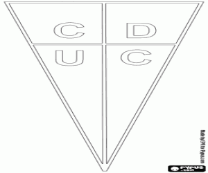 CD Universidad Católica emblem coloring page