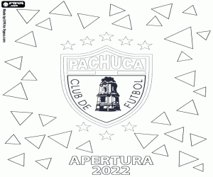 CF Pachuca, Apertura 2022 coloring page