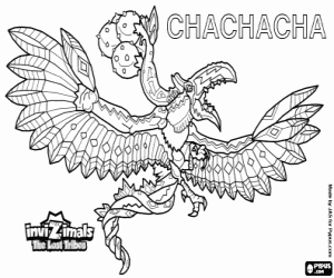 Chachacha, Invizimals Lost Tribes coloring page