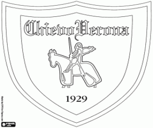 ChievoVerona logo coloring page